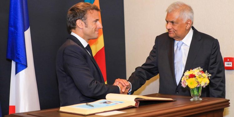 The President meets the French President in Dubai! I Sri Lanka Latest News