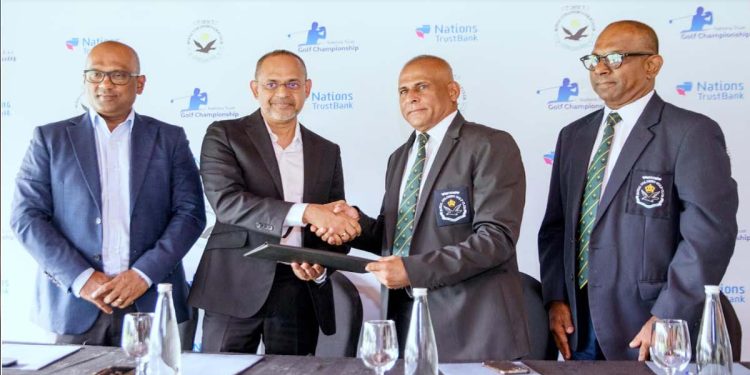 Nations Trust Bank partners with Royal Colombo Golf Club for five years of golfing I Sri Lanka Latest News