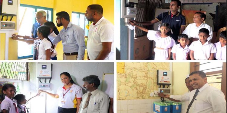 People’s Bank’s ‘Mahajana Mehewara’ uplifts seven under-resourced schools through solar power electricity I Sri Lanka Latest News