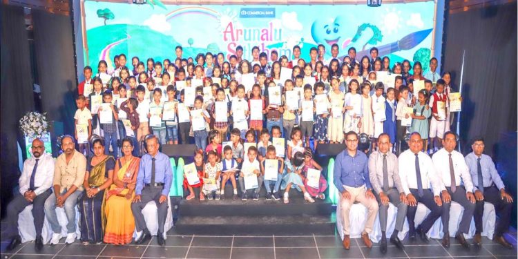 Over 135 child artists awarded at ComBank’s ‘Arunalu Siththam’ art competition