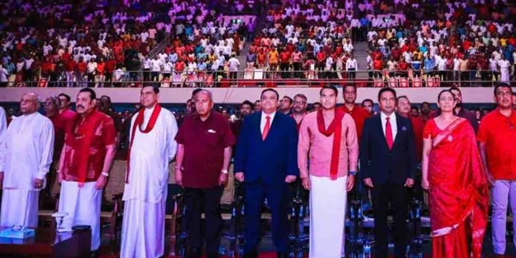 Was the next presidential candidate in Pohottuwa between Mahinda-Basil-Namal? Was it an unofficial signal given at the conference yesterday? I Sri Lanka Latest News