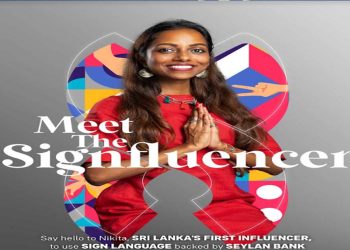 Seylan Bank enables Sri Lanka’s first ‘Signfluencer’ I Sri Lanka Latest Business News