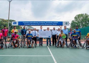 CICT & CMF donate US$ 41,600 to SLTA’s wheelchair tennis programme for 2023-24 I Sri Lanka Latest News
