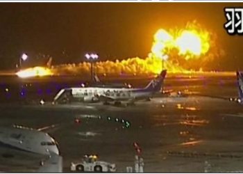 Tragic Collision at Tokyo Haneda Airport Claims Lives of Five Coastal Guard Members I Sri Lanka Latest News
