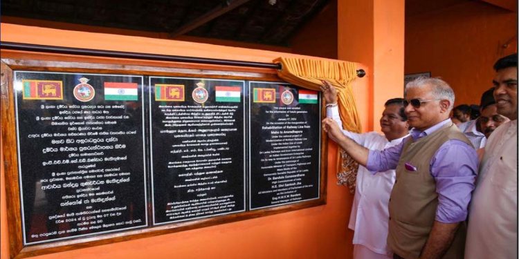 Upgradation of Railway Line with India’s Assistance  I Sri Lanka Latest News