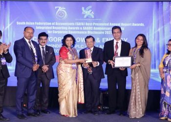 WindForce PLC Clinches Joint Bronze Award at Prestigious SAFA Best Presented Annual Report Awards 2022 I Sri Lanka Latest News