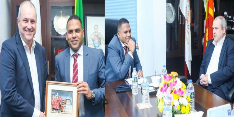 Sri Lanka’s Sports Minister meets with the CEO of the International Cricket Council I Sri Lanka Latest News