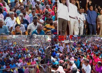 Opposition Leader Exposes Economic Terrorism: Rajapaksa Family Under Fire for Country’s Ruin:  Sajith’s Horovpatana rally drew a large crowd! VIDEO & PHOTOS I Sri Lanka Latest News