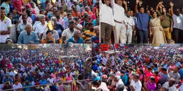 Opposition Leader Exposes Economic Terrorism: Rajapaksa Family Under Fire for Country’s Ruin:  Sajith’s Horovpatana rally drew a large crowd! VIDEO & PHOTOS I Sri Lanka Latest News