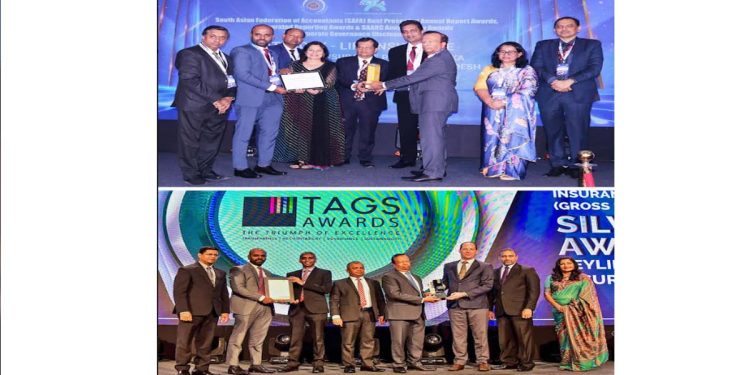 Ceylinco Life wins SAFA Gold and TAGS Silver for 2022 Annual Report I Sri Lanka Latest News
