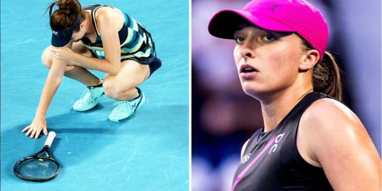 Iga Swiatek in ugly 45-year first at Aus Open as Serena Williams detail comes to light