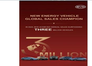 BYD Concludes 2023 with Record 3 Million Annual Sales, Leading Global NEV Market  I Sri Lanka Latest News