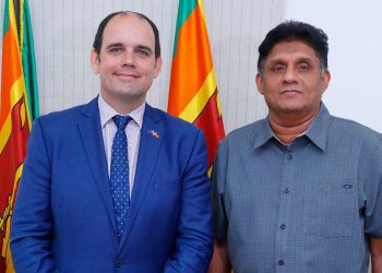 The High Commissioner of New Zealand meets with Sajith at the opposition leader’s office!  PHOTOS I VIDEO I Sri Lanka Latest News