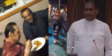 The Potottuwa party in the middle of the sea is highlighted in the parliament! How did the video get leaked? Minister of State asks for an investigation! VIDEO I Sri Lanka Latest News