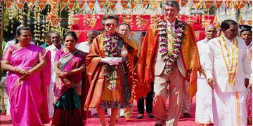 Princess Anne speaks out against fast fashion as she sports 10-year-old sunglasses in Sri Lanka