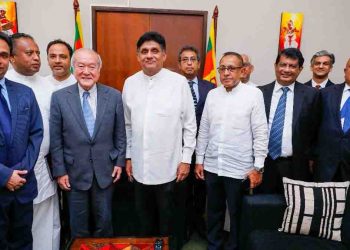 Following the meeting with the President, the Japanese Finance Minister meets with the Opposition Leader, as well as the SJB economic development team Harsha, -Kabir- Iran, and others, to discuss the country’s economy! VIDEO & IMAGES I Sri Lanka Latest News