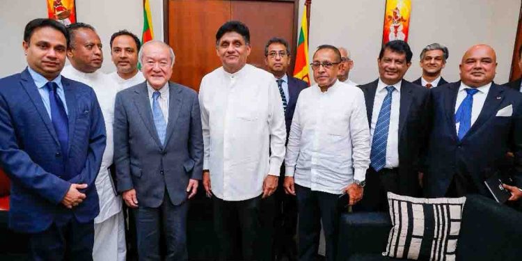 Following the meeting with the President, the Japanese Finance Minister meets with the Opposition Leader, as well as the SJB economic development team Harsha, -Kabir- Iran, and others, to discuss the country’s economy! VIDEO & IMAGES I Sri Lanka Latest News