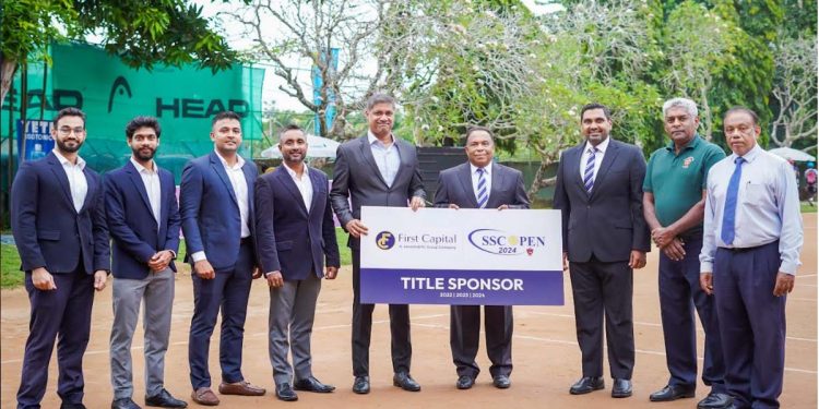 First Capital Stands as the Principal Sponsor of the SSC Open Tennis Championship for the Third Consecutive Year I Sri Lanka Latest News