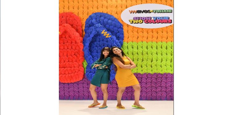 Waves Challenge Yohani and 50 Influencers to Celebrate“Show Your Two Colours” Trend I Sri Lanka Latest News
