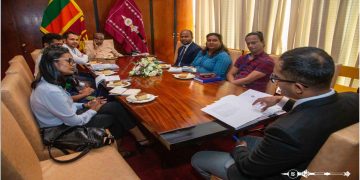 Sri Lanka’s LGBTIQ+ community representatives meet with the Hon. Speaker