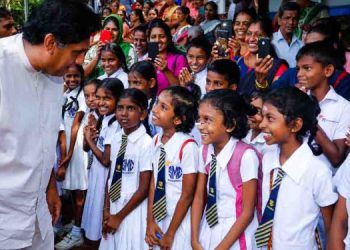 Opposition Leader Sajith Shuns Extravagance on Independence Day, Joins School Children to Inaugurate Sakwala 3 Schools’ Tech Initiatives in Galle ! VIDEO I Sri Lanka Latest News