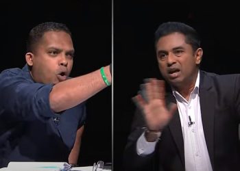 Minister Harin and Journalist Chamuditha’s On-Air Clash: Enlightening Political Discourse or TV Entertainment?