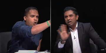 Minister Harin and Journalist Chamuditha’s On-Air Clash: Enlightening Political Discourse or TV Entertainment?