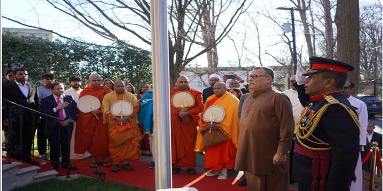 The 76th Anniversary of Sri Lankan independence was commemorated at two separate events under the patronage of Ambassador of Sri Lanka to the United States, Mahinda Samarasinghe, on Sunday, February 4th, 2024.