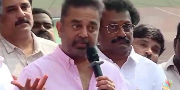 “I was the one who first asked Vijay to join politics,” says MNM leader Kamal Haasan