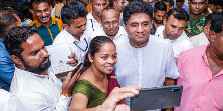 Massive Turnout: Women Rally for Sajith’s Victory at Inaugural Samagi Vanitha Balawegaya Event in Kandy! VIDEO & Photos I Sri Lanka Latest News