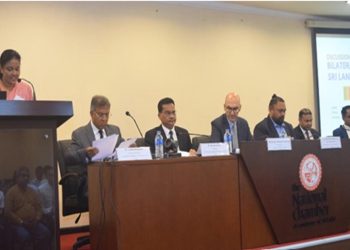 A session to explore bilateral trade opportunities between Sri Lanka and Italy by the National Chamber of Commerce of Sri Lanka