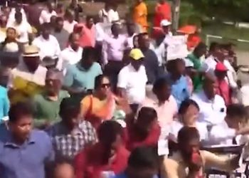 Started from Kandy! Went to Hambantota too! Anuradhapura was rocked by the teacher-principal salary struggle this time! Thousands take to the streets! The next struggle in Kurunegala! VIDEO I Sri Lanka Latest News