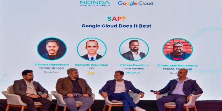 NCINGA unveils advantages of running SAP on Google Cloud to industry C-suites