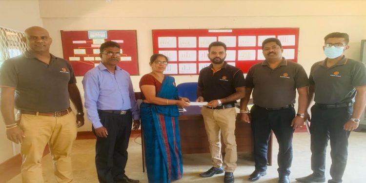 Siyapatha Finance contributes to the development of internal access road for Badulla Sri Dhammananda Maha Vidyalaya