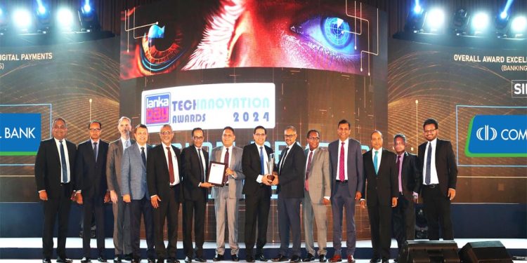 ComBank shines at LankaPay Technnovation Awards 2024