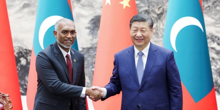 Maldives signs China military pact in further shift away from India