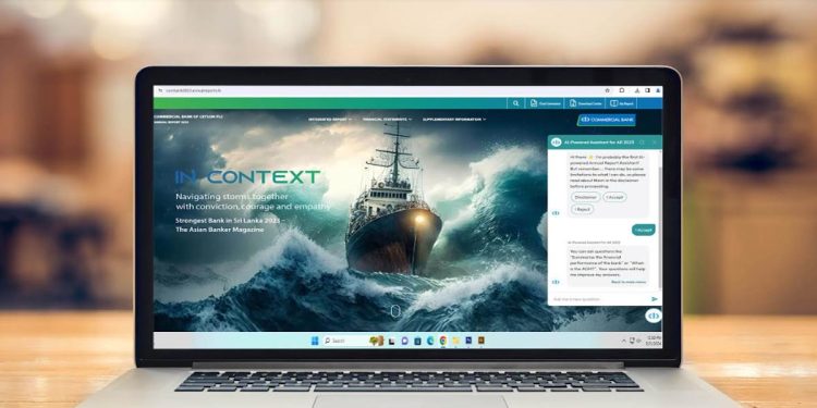 A revolution in the ComBank annual report reading experience