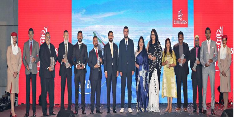 Emirates honours Sri Lanka’s top travel agents for supporting ticket sales