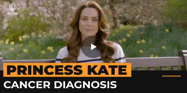 UK royal Kate Middleton says she has cancer and is undergoing chemotherapy