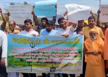8 people who had a pooja in the Shiva temple located on a big rock in Vanni are caught! Protesters demanding release! I Sri Lanka Latest News