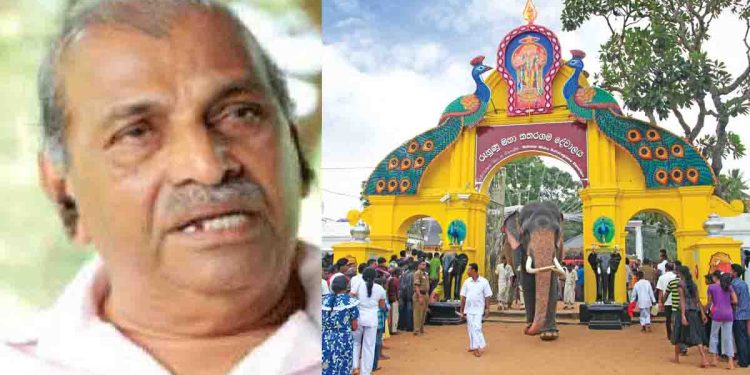 Ruhunu Maha Kataragama Temple Head Vows to Defy Ban, Threatens Lawsuit Amid Controversy Over Temple Entry Restriction