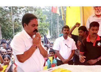 Santhan’s final journey marked by tributes to his life and sacrifice