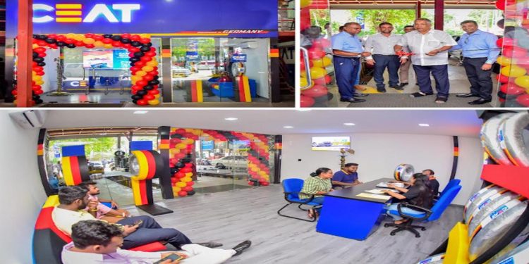 CEAT’s 7th premium ‘S-I-S’ outlet in Sri Lanka opens in Kurunegala