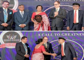 Mrs. Rose Cooray Inducted to the Hall of Fame at Great Manager Awards 2024