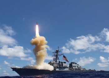US Navy warships shot down Iranian missiles with a weapon they’ve never used in combat before
