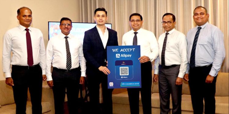 ComBank breaks new ground in Sri Lanka enabling Alipay QR payments for merchants