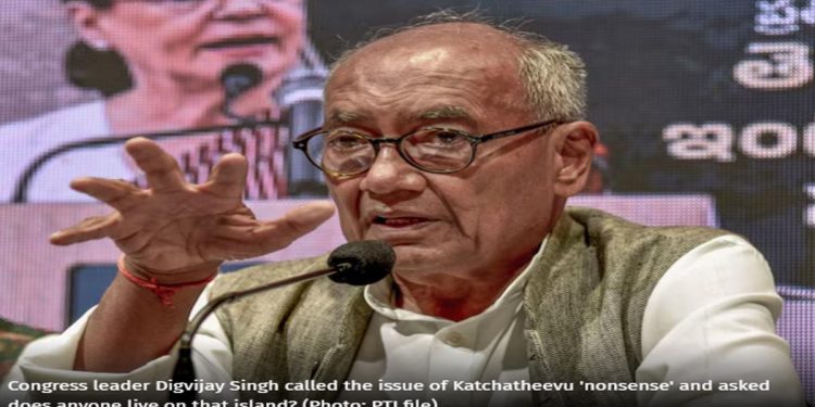 Does Anyone Live On Katchatheevu? Questions Digvijaya Singh; BJP Hits Back At Congress