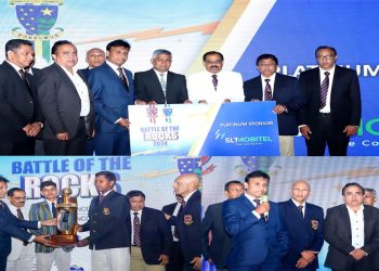 SLT-MOBITEL powers historic ‘Battle of the Rocks’ cricket encounter as Platinum Sponsor
