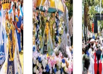 Our Lady of Madu statue in Jaffna