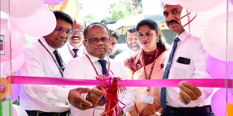 People’s Bank opens an ATM at Agarapatana Service Center.